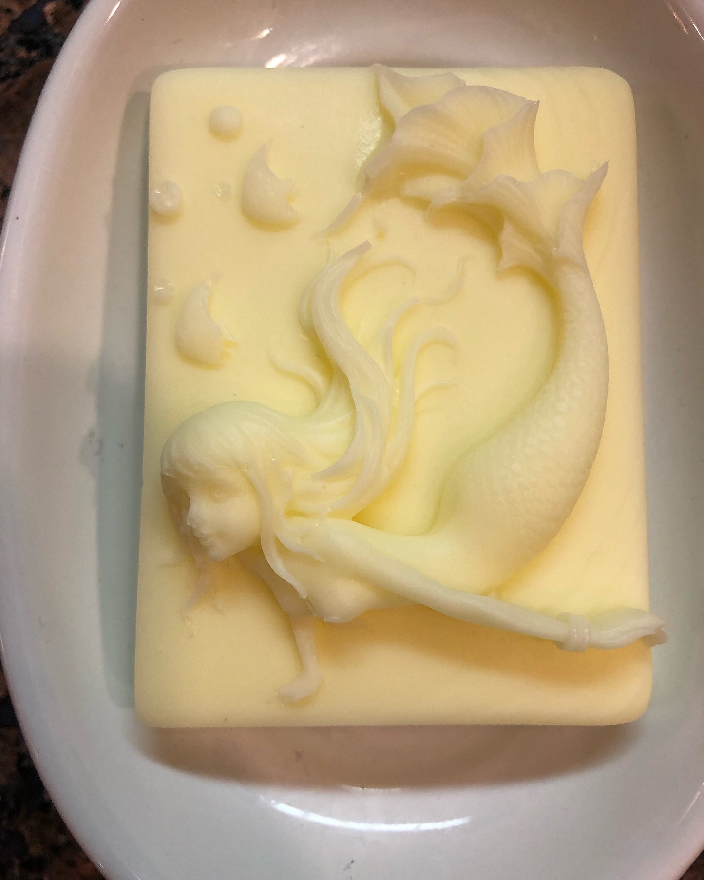 Mermaid Swimming With Fish Soap