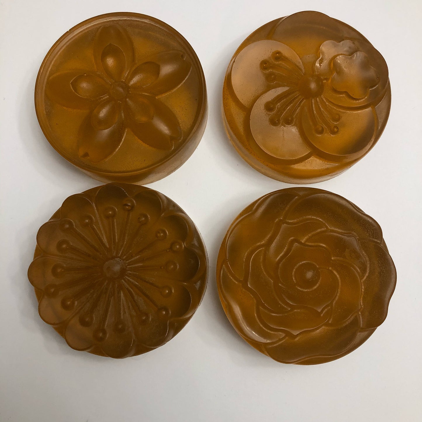 Flower Soap set of 4