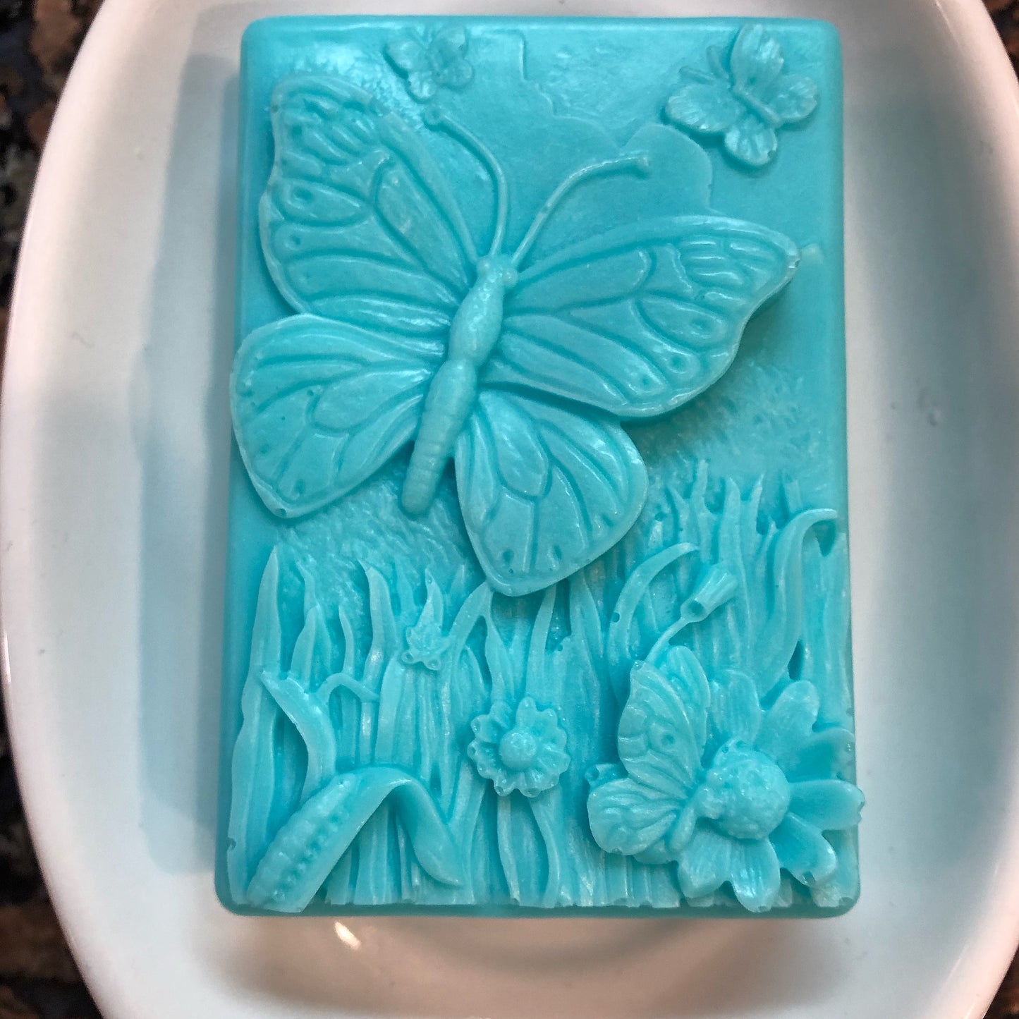 Butterfly In A Meadow Soap