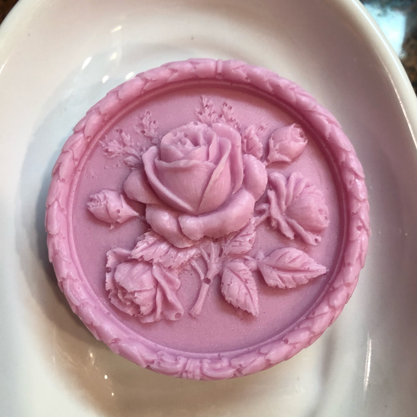 Rose Soap (Round)