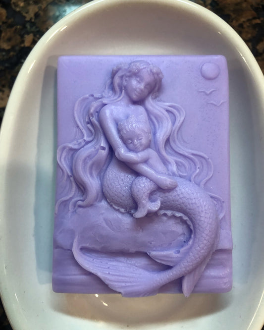 Mermaid Mom and Baby Soap