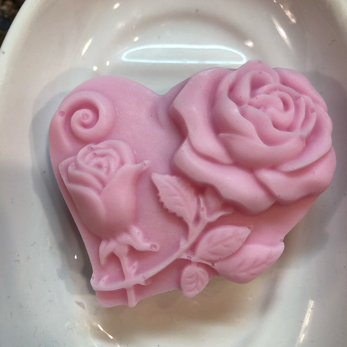 Rose Heart Soap
