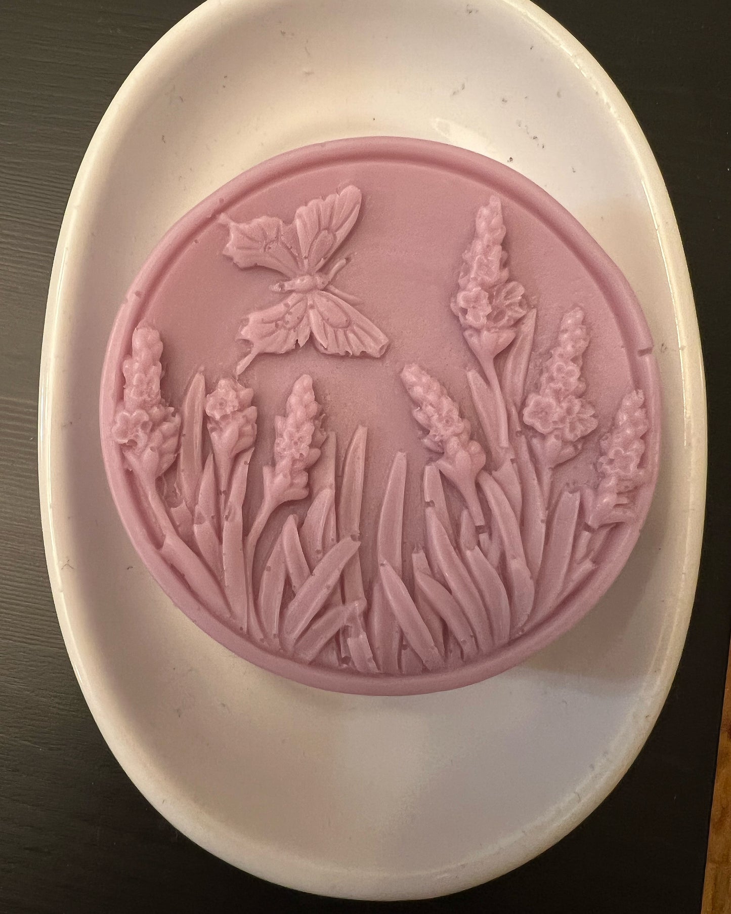 Butterfly Above the Lupines Soap