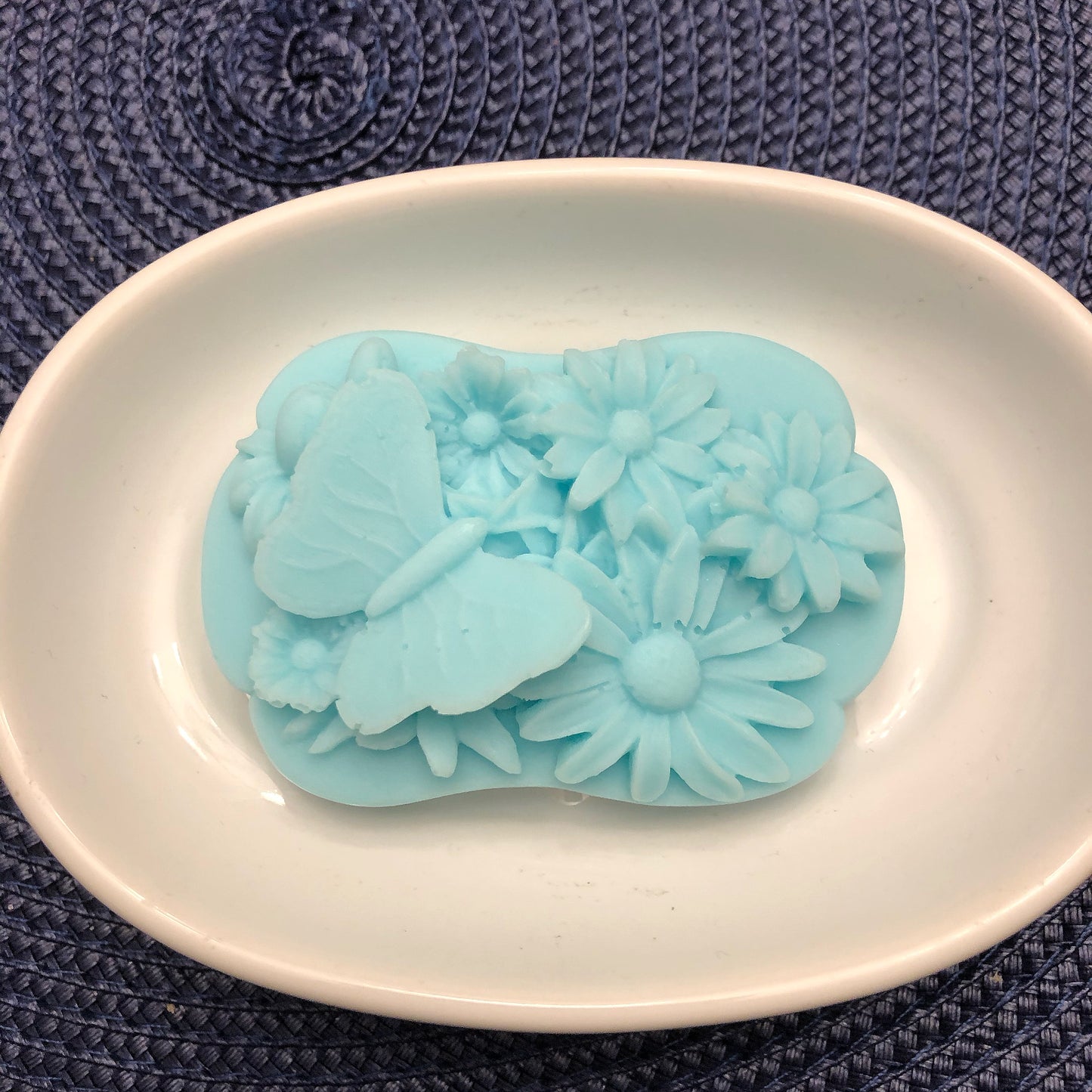 Butterfly On Flowers Soap