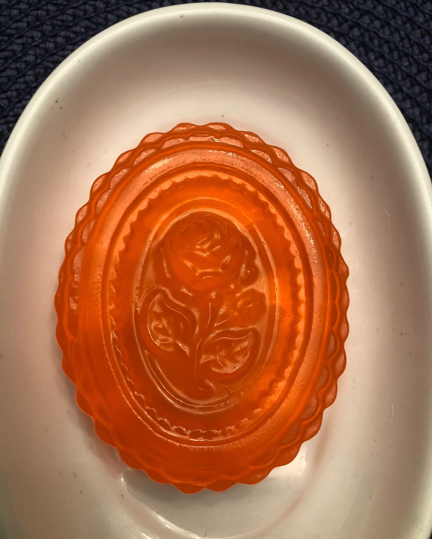 Oval Rose Soap